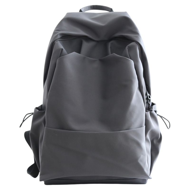书包男生高中生双肩包女轻便旅游登山包纯色大容量电脑包双肩背包
