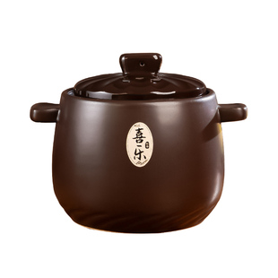 砂锅燃气灶专用煲汤家用砂锅耐高温干烧不裂炖锅汤锅煲仔饭沙锅