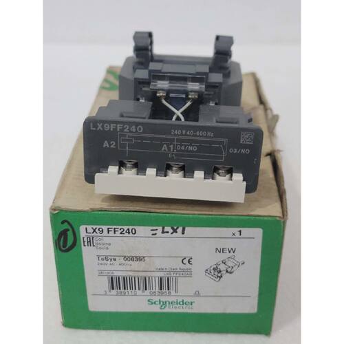 SCHNEIDER ELECTRIC LX9 FF240 SPECIFIC CONTACTOR COIL 240VAC