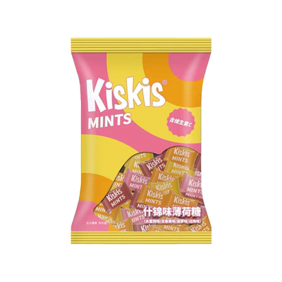 年货零食无糖薄荷糖酷滋KisKis