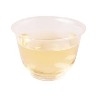 一次性功夫茶杯塑料小号杯子食品级透明水杯公道碗硬的航空杯酒杯