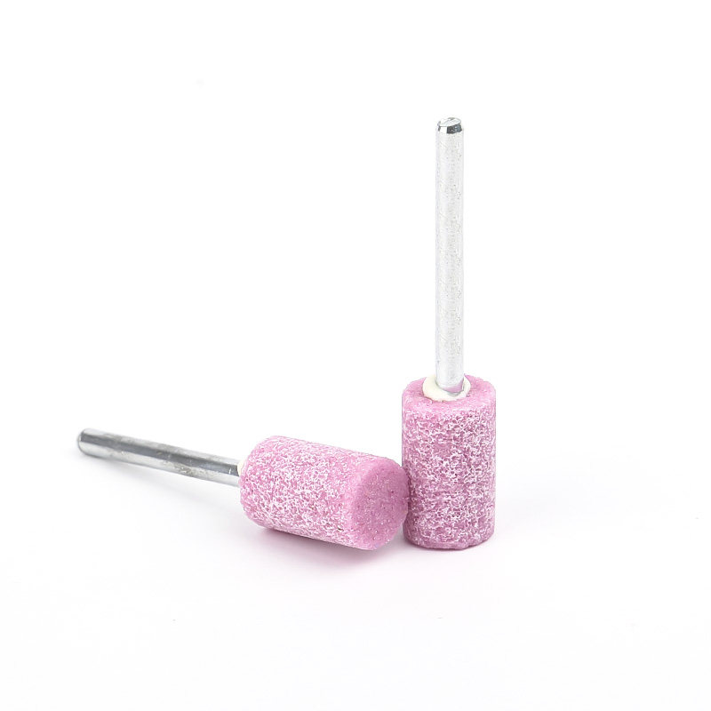 小砂轮磨头 抛光雕刻磨头 陶瓷磨头火石仔混合100支圆柱型桃型