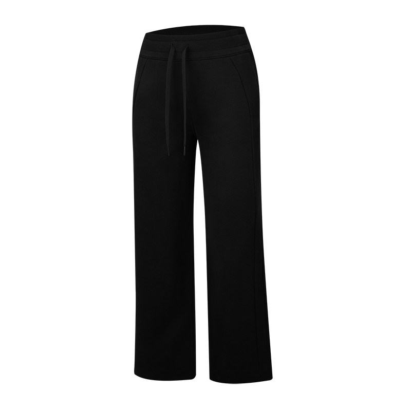 Scuba 女士中腰阔腿运动裤*拉绒*亚洲版型丨lululemon丨LW5GYQA