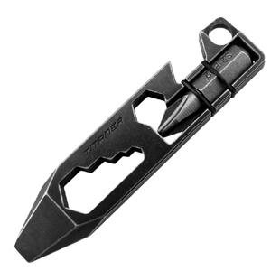 TITANER北斗作钛合金户外edc多功能工具扳手螺丝刀开瓶器随身钥匙