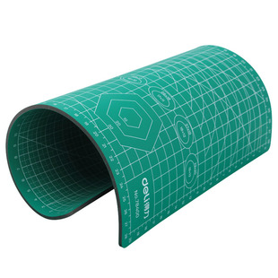 得力78400deli切割垫板大号自愈美工刀雕刻手工裁纸翻糖美术硬刻板剪纸切割板硬桌面学生写字画画专用工作垫