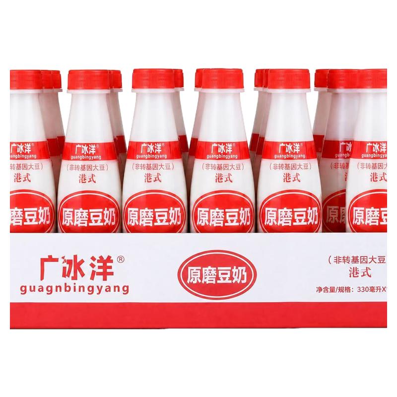 广冰洋原磨豆奶330ml*24瓶