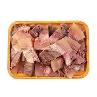 正宗黄牛牛头肉全熟新鲜清真牛头肉整个牛脸肉牛杂半成品熟食冷冻