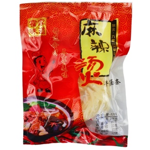 霍家味道麻辣烫420g带料牛筋面粗冷面玉米碴条东北九星川天椒风味