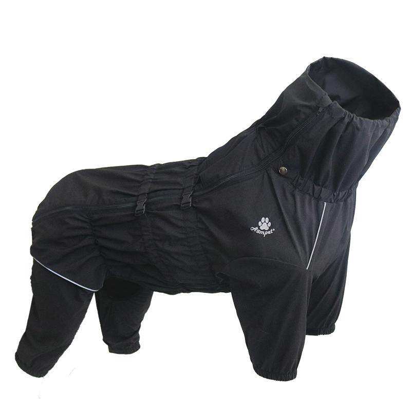 Mr.shoes宠物狗狗冲锋衣雨衣防水四脚四季中大型犬户外衣服保暖冬