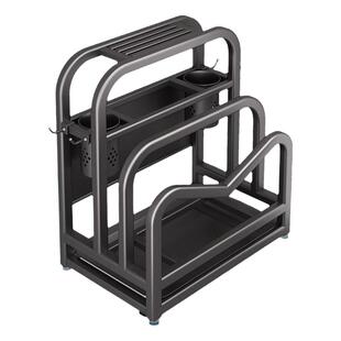 304不锈钢刀架置物架厨房多功能砧板菜板案板刀具一体收纳放置架