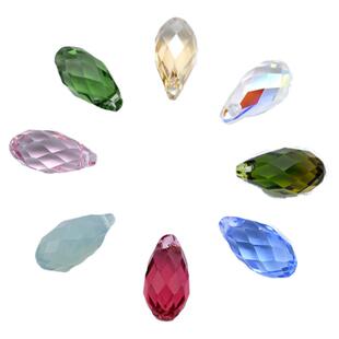 施华洛6000 6002 6007 6010 6015 6022 6026水滴珠吊坠DIY材料包