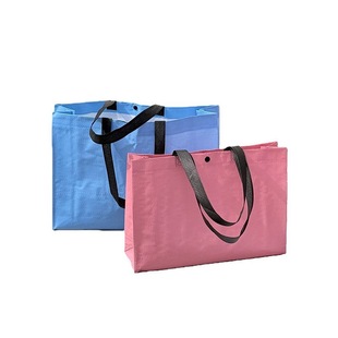 覆膜编织袋手提袋定制logo服装店礼品袋购物袋广告袋加厚安奇包装