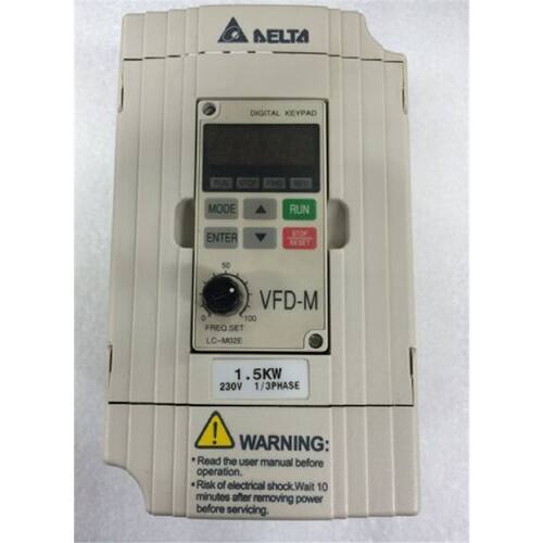 议价特价清仓VFD015M21A台达VFD-M系列变频器1.5KW 220V 成色超靓