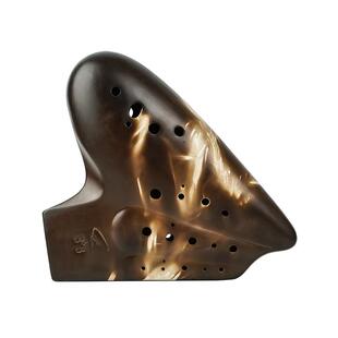 风雅陶笛三管中音C调素烧普及型AC陶笛 3管专业演奏型AG AF B降B