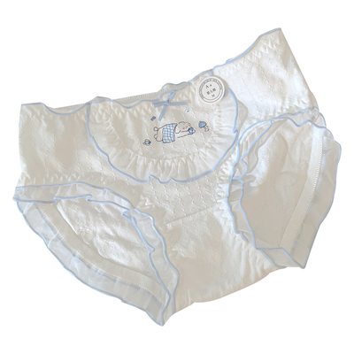 小熊梦境~内裤女生纯棉裆a类棉抗菌裆日系少女甜美可爱白花边蕾丝