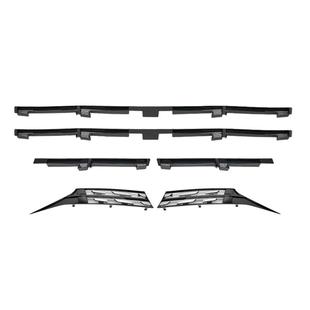 适用于22-25款腾势D9前中网防虫网改装前脸免拆防尘保护罩改装件