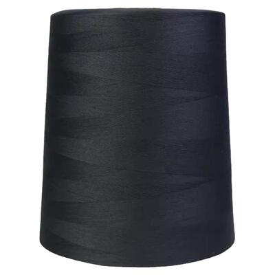 黑白402缝纫线大卷17000米高速工业平车专用缝纫机宝塔线锁拷边线