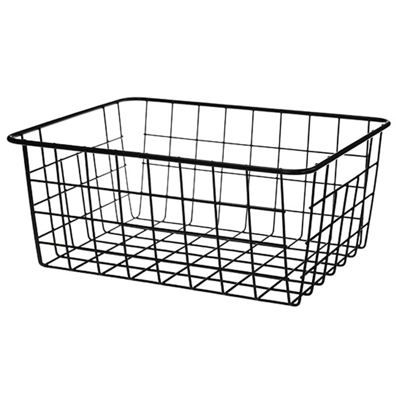 日式铁艺收纳篮大号餐具杂物整理