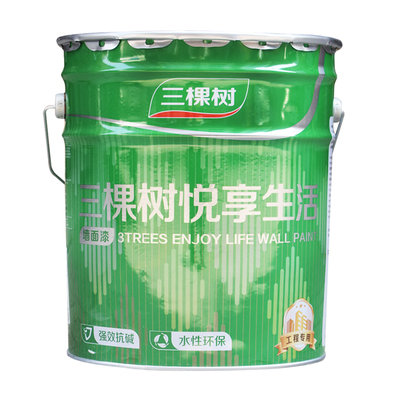三棵树内墙漆自刷家用防霉乳胶漆