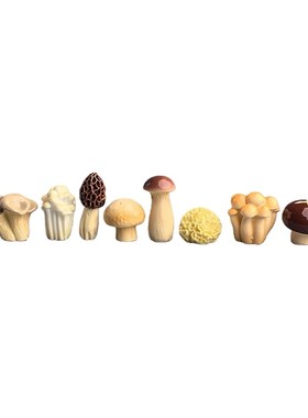 摆几只可爱菌菇治愈电脑桌面