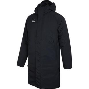 Nike/耐克官方男子中长款保暖连帽足球运动棉服 DJ0992-010