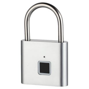 智能指纹防盗密码锁挂锁户外防水防锈挂锁智能电子挂锁头大门