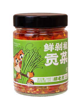 甜老虎湖南茶油辣椒酱