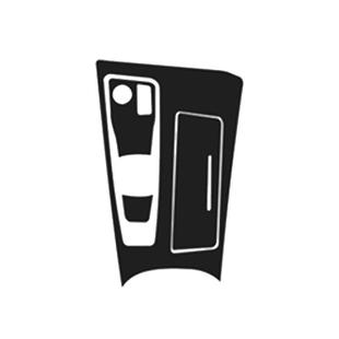 标致508l专用中控膜内饰保护贴膜贴纸改装车模汽车用品黑武士黑化