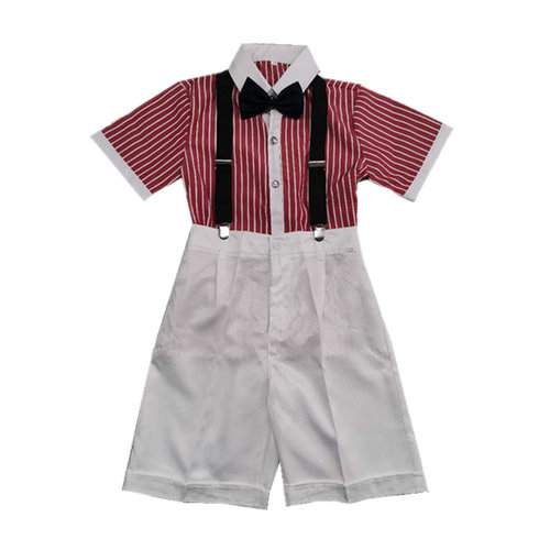 元旦儿童合唱演出服幼儿园表演服小学生朗诵男女童背带裤礼服套装