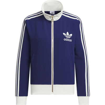 阿迪达斯女士复古拼色外套