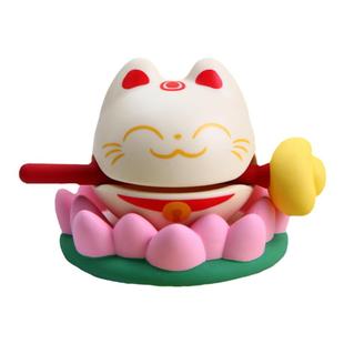 小木鱼解压玩具桌面摆件办公室情绪稳定神器好运招财猫生日礼物女