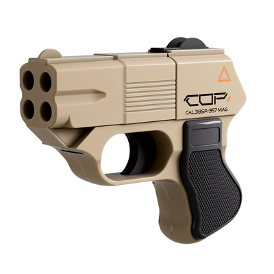 儿童玩具连发cop357手枪玩具迷你