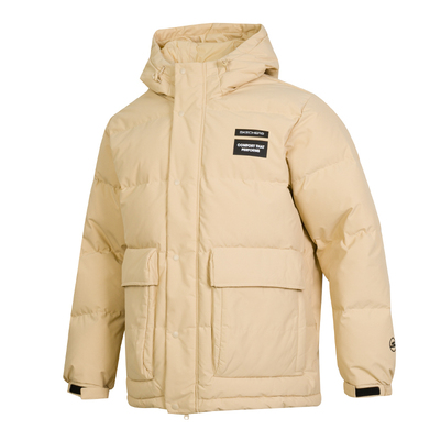 斯凯奇面包羽绒服男款冬季新款连帽上衣官方运动休闲外套梭织夹克