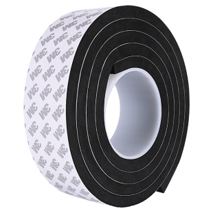 3m减震垫自粘海绵条EVA泡棉密封条防水橡胶防滑防撞缓冲垫泡沫垫