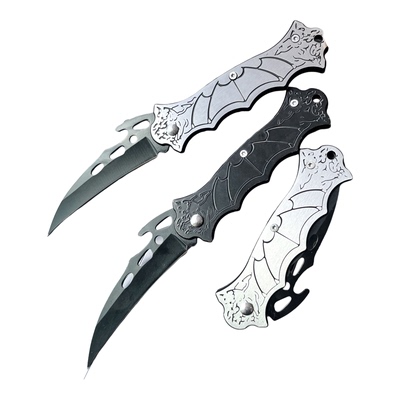 不锈钢小刀锋利高硬度户外折叠水果刀迷你随身折刀露营刀防身小刀