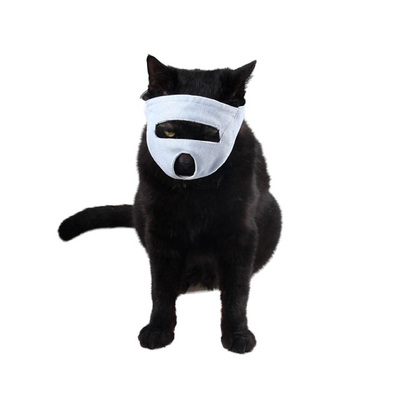 吉仔神器小型透气布料防咬人面罩