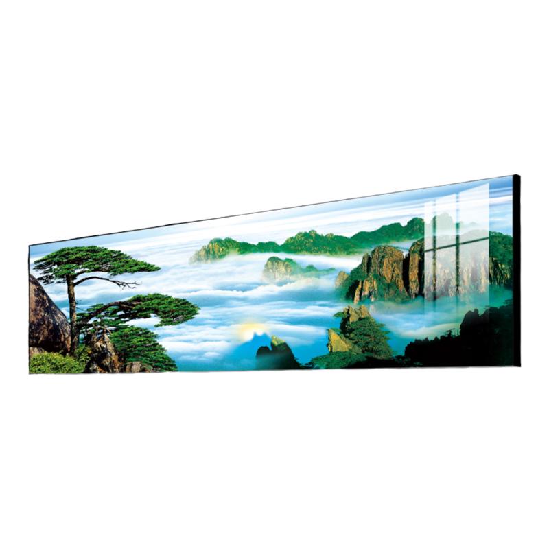 客厅新中式高端山水风景图挂画