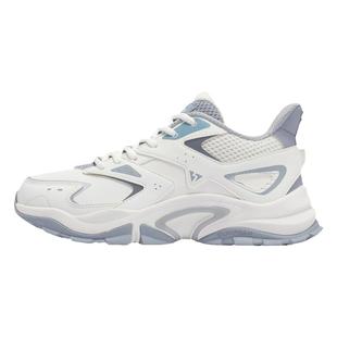 361度女鞋燎原2运动鞋冬季加绒鞋子革面防水防滑户外鞋老爹鞋女款