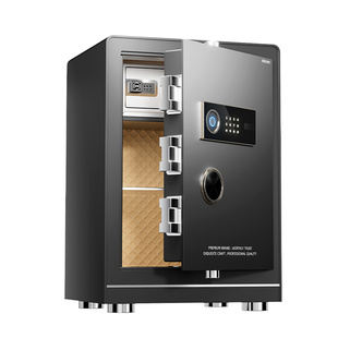 得力2025新款保险柜3S国标认证专业防盗保险箱家用小型指纹密码箱大型防盗床头柜全钢大型文件柜商用入衣柜