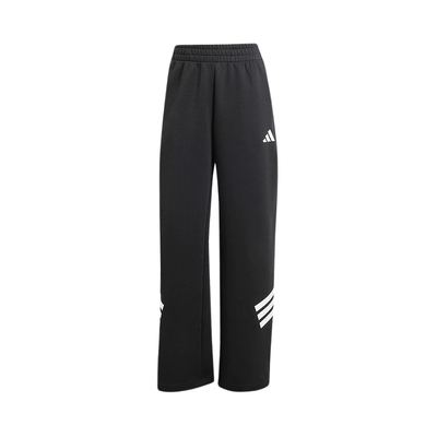 adidas阿迪达斯春季女子阔腿宽松舒适休闲运动针织长裤JE0150