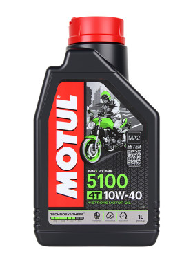 【自营】摩特原装进口5100酯类合成型4T摩托车机油10W40/50/15W50