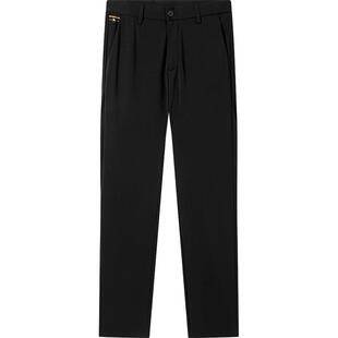 【含桑蚕丝】柒牌清仓男装高弹休闲裤男春夏通勤百搭针织直筒长裤