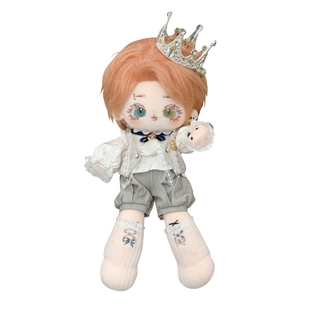 原创棉花娃娃30cm维斯佩拉娃衣华丽宫廷风复古毛绒玩偶服正版换装