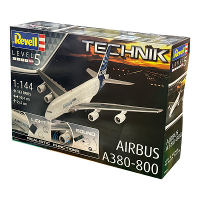 revell拼装飞机空中客车A380客机