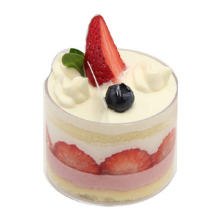 慕斯杯布丁果冻冰淇淋蛋糕杯塑料一次性杯子带盖透明木糠杯大方形