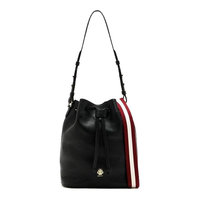 Bally/巴利时尚女士牛皮水桶包