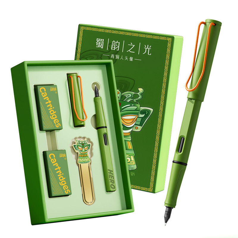 英雄高颜值文创钢笔礼盒礼品送人