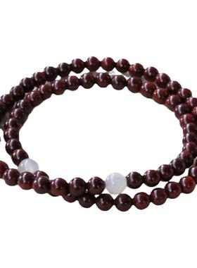 原创设计天然印度小叶紫檀手串女士正宗小叶紫檀木手串佛珠子手链