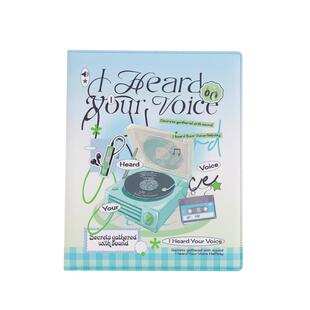 A4九宫格卡册外壳小卡明信片镭射票收纳册活页追星收纳相册本方卡生写卡片拍立得相册六寸高颜值卡册大容量