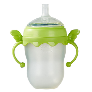 适配可么多么奶嘴配件奶瓶吸管鸭嘴手柄可多comotomo重力球学饮杯